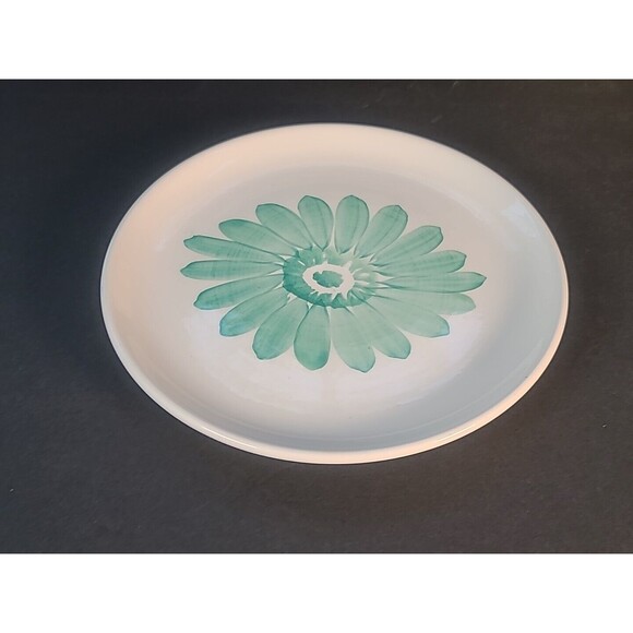 Vintage Paradox Set Of 4 Flower Dessert Plates/Salad 7" in diameter  BOHO- Italy - Picture 8 of 14